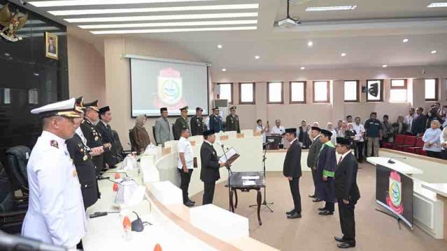 KOMITMEN.Firman Hamid Pagarra berkomitmen mencapai target penambahan Lorong Wisata pada 2024.