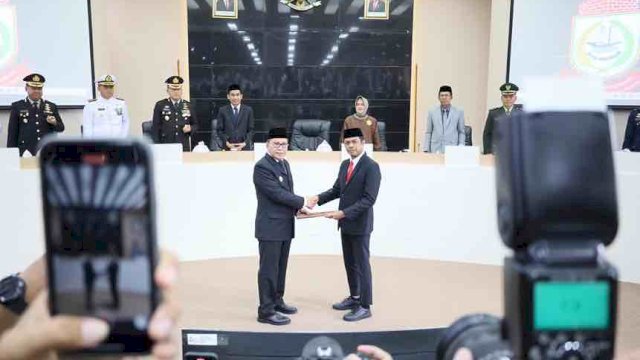 SOLID. Firman Hamid Pagarra sudah siap mengemban amanah yang jauh lebih besar dari sebelumnya. Salah satunya membuat jajaran OPD lebih solid.