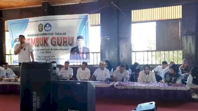 Viral Video Sekda Takalar Diduga Kampanyekan Anak Jokowi Saat Bertemu Guru PPPK