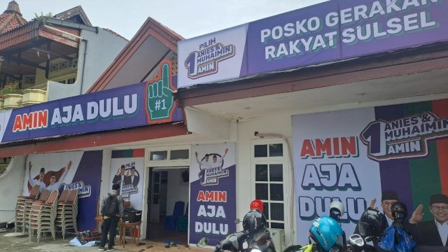 Alat Peraga Masih Minim, Relawan AMIN di Sulsel Tunggu Belas Kasih Para Donatur