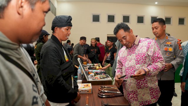 Event pariwisata Mulo Kreatif Kolaborasi 2024, yang diselenggarakan Dinas Kebudayaan dan Pariwisata Sulsel, di Gedung Mulo, Jumat malam, 19 Januari 2024.