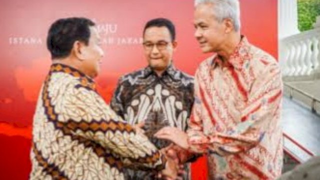 Elektoral tiga calon presiden masih naik turun