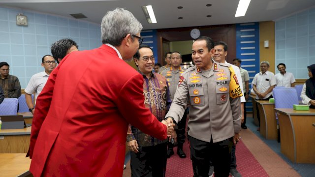 Kapolda Sulsel Silaturahmi Bersama Sivitas Akademika Unhas