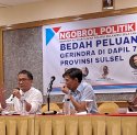Gerindra Menuju Tiga Kursi di Dapil 7 Sulsel versi PT GSI