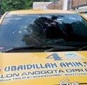 Mobil Caleg Golkar Dirusak OTK
