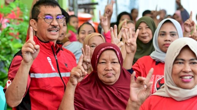 Kampanye di Pannampu, Ridwan Wittiri Banjir Pujian Tulus dan Peduli 