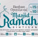Segera Ajukan Bantuan Operasional Masjid, Ini Syaratnya