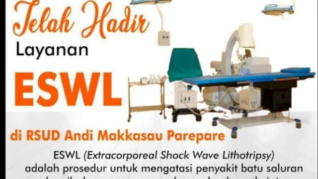 Terus Berinovasi, RSUD Andi Makkasau Hadirkan Layanan ESWL