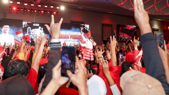 3 Pesan Ganjar Pranowo Buat Warga Sulsel Saat Kampanye di Makassar