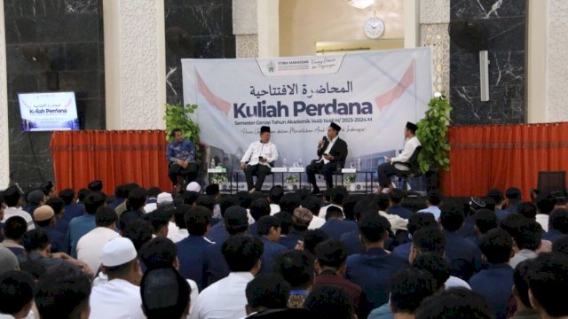 Kuliah Perdana STIBA Makassar, Senin (29/1/2024).