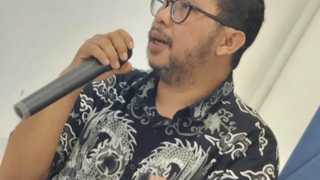 Kordinator Sahabat Mahfud Wilayah Sulsel, Iwan Kurniawan. Ist