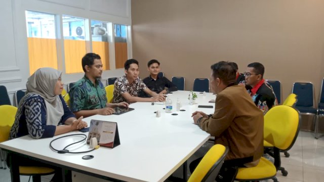 Diskominfo Kota Makassar menerima kunjungan Diskominfo Kaltara.