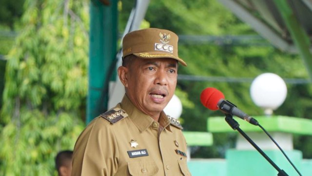Pj Wali Kota Parepare Pimpin Deklarasi Damai Putih Abu-abu