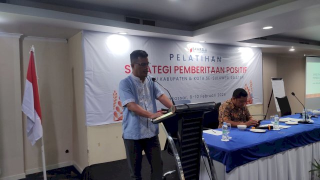 Koordinator Divisi Humas Badan Pengawas Pemilu (Bawaslu) Sulsel, Alamsyah.