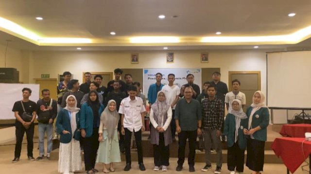 Lembaga Serum Institute menggelar diskusi publik terkait pentingnya pemilu damai di Jolin Hotel Makassar, Sabtu (10/02/2024).