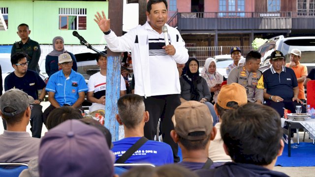 Pj Gubernur Sulsel, Bahtiar Baharuddin, akan menyalurkan hak pilihnya di TPS 01, Sawerigading, Kota Makassar, besok, Rabu, 14 Februari 2024.