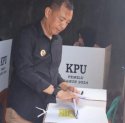 Proses Pemungutan Suara, Akbar Ali Keliling Pantau Tahapan di Sejumlah TPS