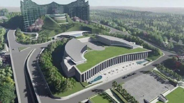 Pembangunan di kawasan IKN Nusantara terus berlangsung.