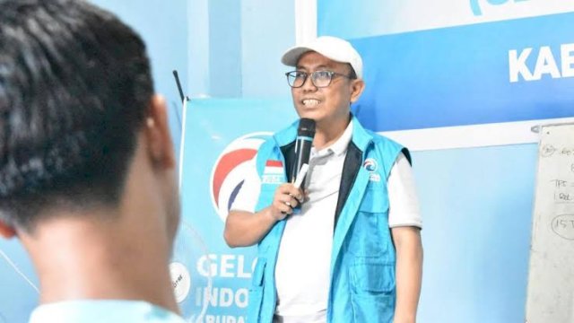 Sekretaris DPW Partai Gelora Sulsel Mudzakkir Ali Djamil