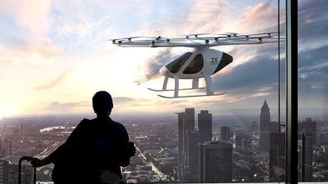 Ilustrasi transportasi canggih di IKN.