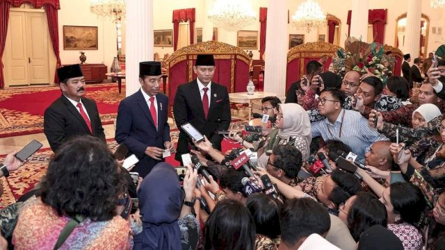 Cerita AHY Dilamar Presiden Jokowi Jabat Menteri ATR