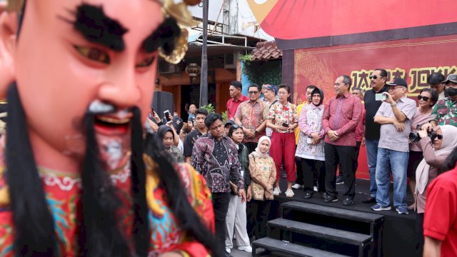 Wali Kota Makassar Moh Ramdhan Pomanto mengapresiasi penyelenggaraan kembali Karnaval Budaya Jappa Jokka Cap Go Meh dalam rangka Perayaan Imlek 2024.