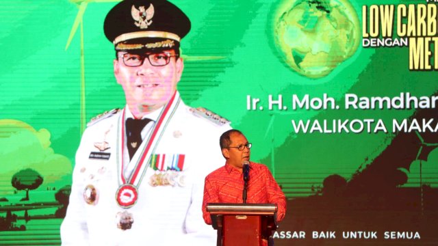 Danny Pomanto pada Rakorsus Pemkot Makassar, di Hotel Four Points, Senin, 26 Februari 2024.