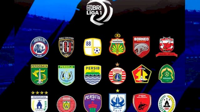 Kontestan BRI LIGA 1