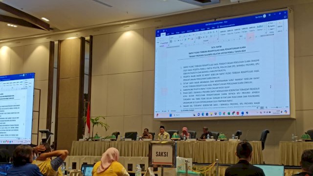 Rekap Tingkat Provinsi Selesai, Ini Daftar 24 Caleg DPR RI Asal Sulsel Periode 2024-2029