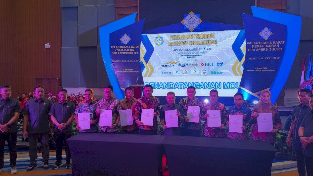 Pengurus DPD Apersi Sulsel Periode 2023-2027 Resmi Dilantik
