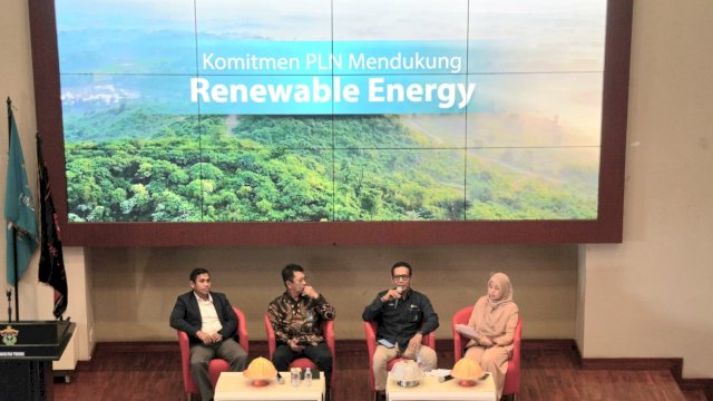 Hasanuddin Techno Fest #8 Seminar Nasional dengan tema "Renewable Energy for National Prosperity" di Universitas Hasanuddin, Kabupaten Gowa (05/03/2024).