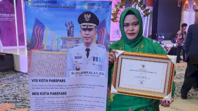 Alhamdulillah! Pemkot Parepare Terima Sertifikat Bebas Frambusia Dari Menkes