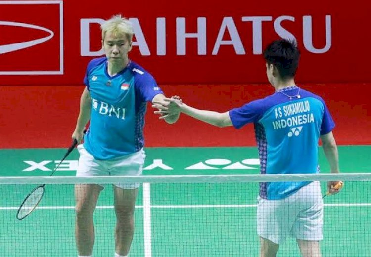 Marcus Gideon Umumkan Gantung Raket 