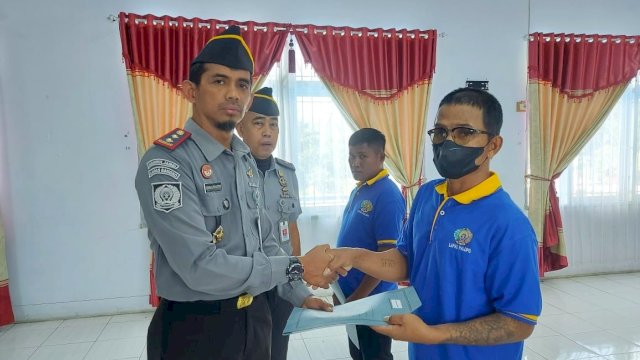 34 Narapidana di Sulsel Terima Remisi Khusus Hari Raya Nyepi