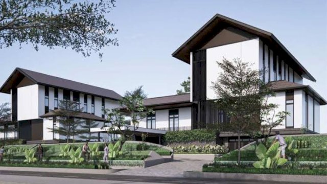 Desain rumah menteri di IKN