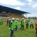 Penjabat Wali Kota Parepare Sempatkan Kunjungi Proses Renovasi Stadion Gelora BJ Habibie