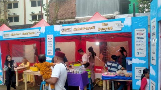 Berdayakan UMKM, HIPMI Makassar Kembali Gelar Pasar Ramadan