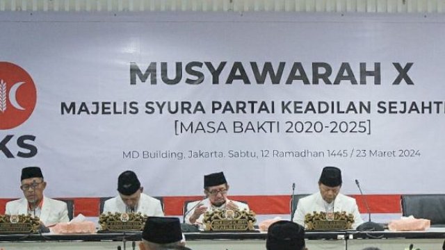 Majelis Syuro Partai Keadilan Sejahtera menggelar Musyawarah Majelis Syura (MMS) ke-X