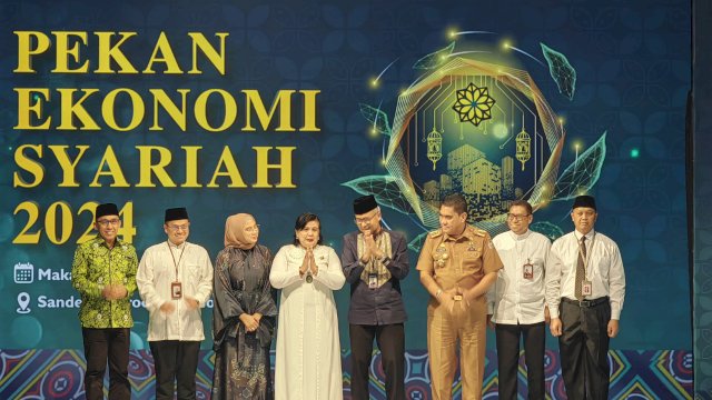EKONOMI UMMAT. Bank Indonesia terus berupaya pengembangan ekonomi dan keuangan syariah di Sulawesi Selatan.
