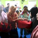 Fadliah Firman Dampingi Menteri PPPA Kunjungi Kelompok Wanita Nelayan Fatimah Az-Zahra