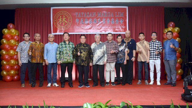 Pengurus Yayasan Marga Lim di Makassar resmi terbentuk. Ist
