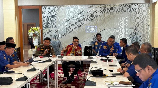 Rapat Koordinasi dalam rangka Kesiapsiagaan Aparatur Damkar Kabupaten/Kota dalam menghadapi Libur Panjang Hari Raya Idulfitri 1445 H. 