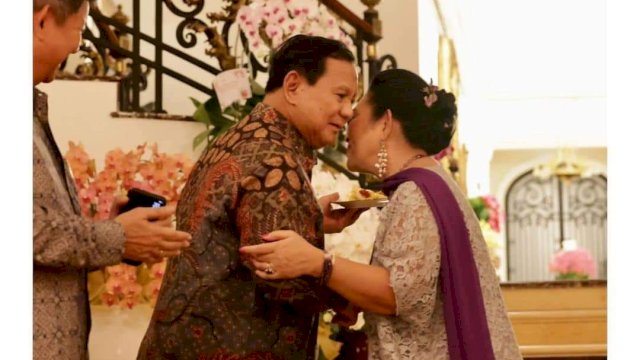 Intip Kemesraan Prabowo dan Titiek Soeharto Saat Perayaan Ulang Tahun