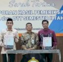 Ketua DPRD Bersama Pj Sekda Kota Makassar Terima LHPK Semester II Tahun 2023 dari BPK