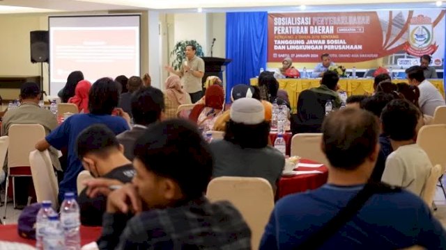 Sekretariat DPRD Makassar Sosialisasikan Perda TSLP