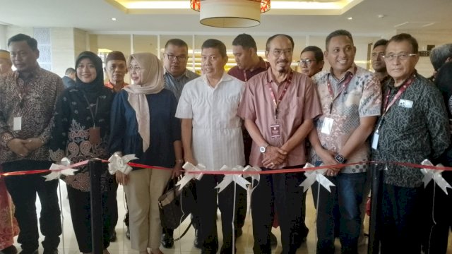 Ketua Umum KKSS Muchlis Patahna di Hotel Four Points Makassar, Sabtu (20/4/24) pagi.
