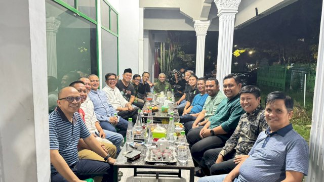 PKB Kota Makassar bersama Ketua DPD II Golkar Makassar Munafri Arifuddin atau Appi.