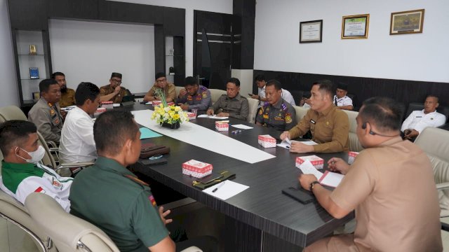 Pemkab Sidrap menggelar rapat pemantapan menyambut musim haji 2024.