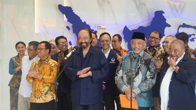 Partai Keadilan Sejahtera (PKS) mengunjungi NasDem Tower di Gondangdia. Ist