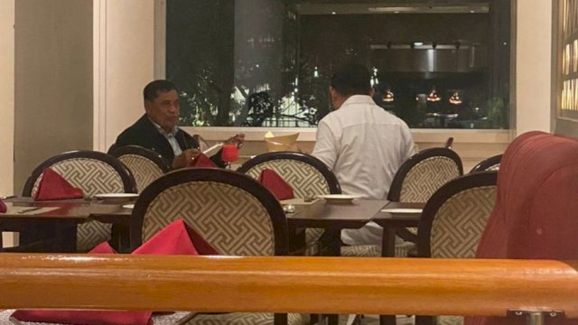 Rusdi Masse dan Nurdin Halid bertemu khusus di Jakarta. Ist